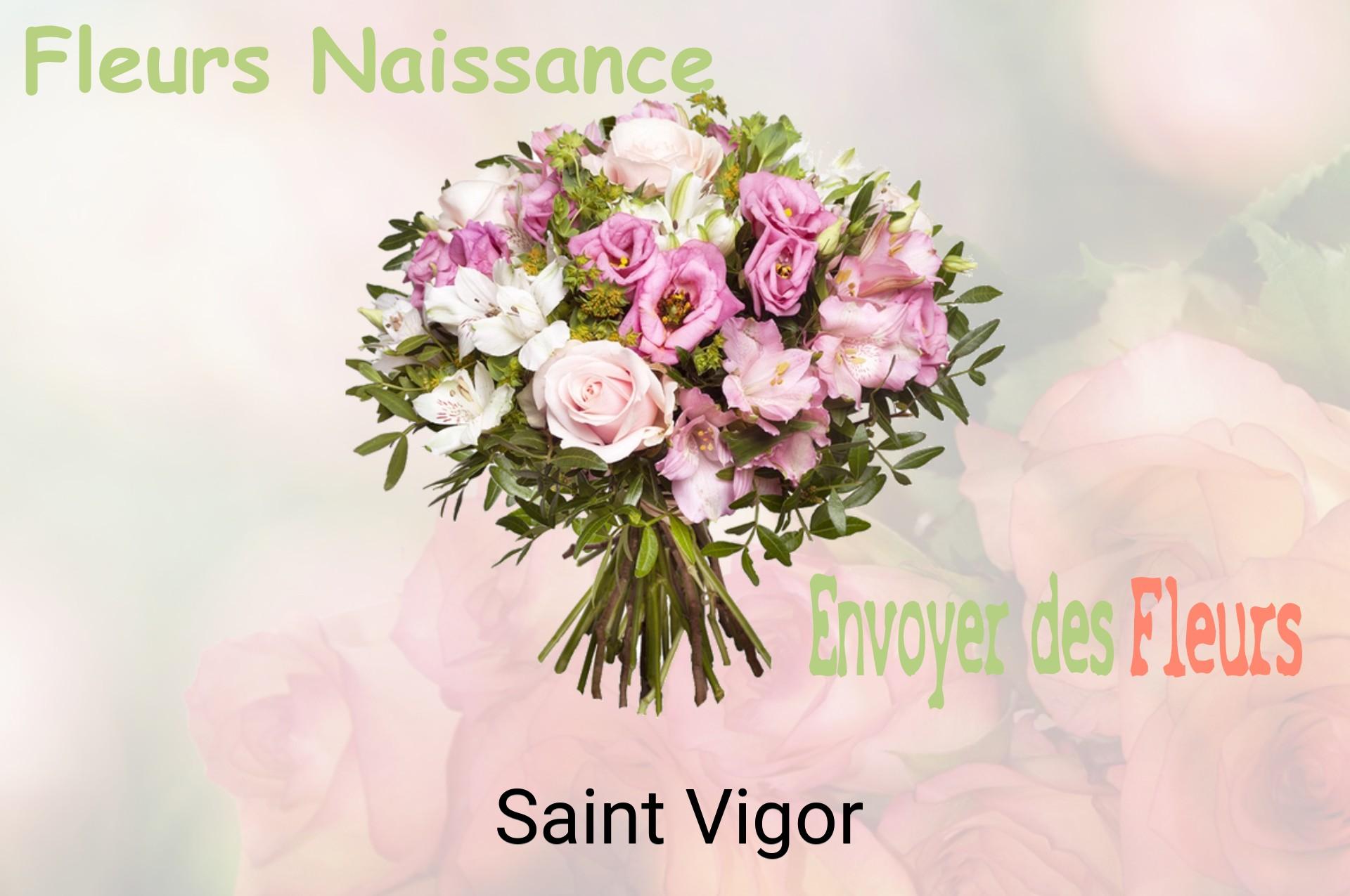 Bouquet de fleurs de naissance livré à Saint-Vigor